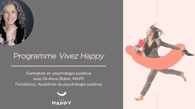 Programme Vivez Happy - Formation complète en psychologie positive